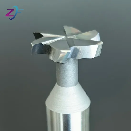 6 Flutes T-Slot Milling Cutter of Tungsten Carbide Head with HSS Shank Cheap Price